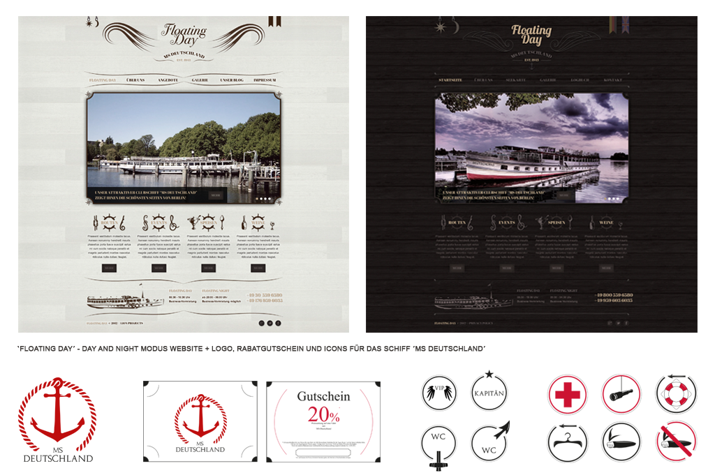 Floating Day ° Website und Gestaltung