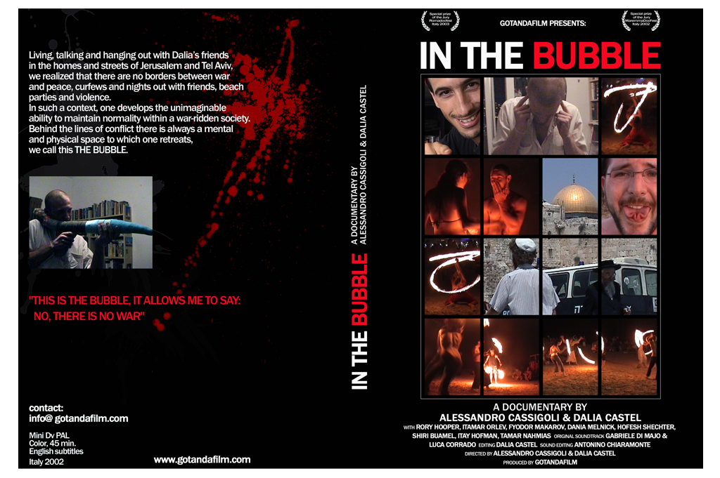 IN THE BUBBLE ° Film DVD Covergestaltung